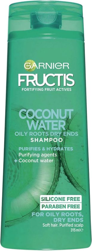 Garnier Fructis Shampoo Pure Non-Stop Coco Water - 6 x 250 ml