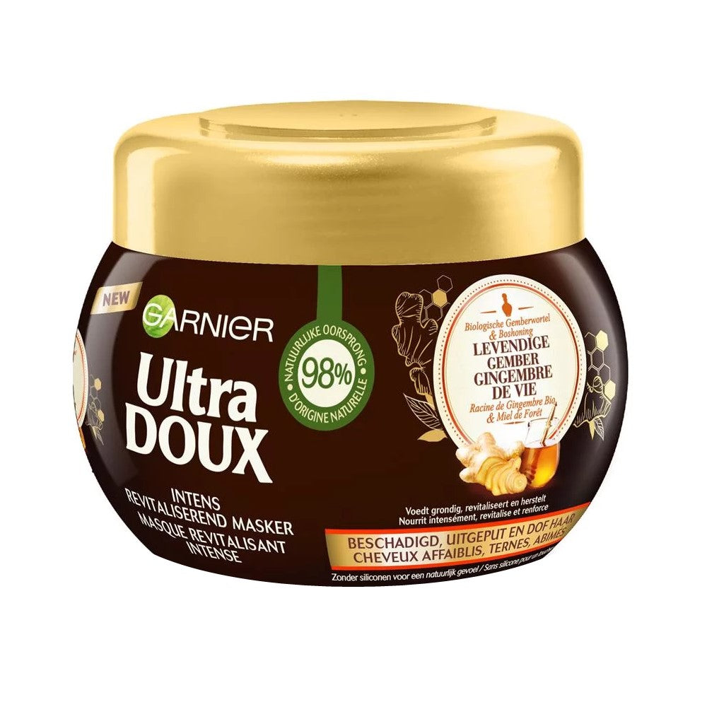Garnier Ultra Doux - Haarmasker - Levendige Gember - 300ml