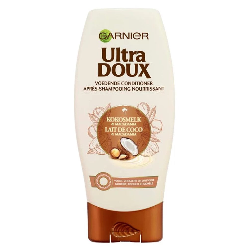 Garnier Ultra Doux - Conditioner - Kokosmelk & Macadamia - 200ml