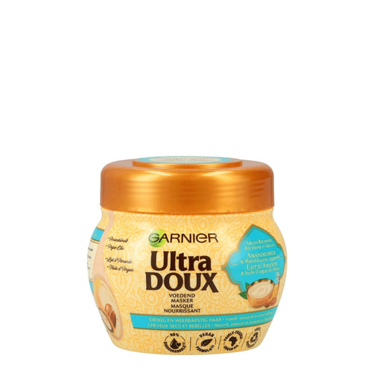 Garnier Ultra Doux - Haarmasker - Amandelmelk & Marokkaanse Arganolie - 300ml