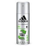 Adidas - Deodorant - Spray - Cool & Dry - 6 in 1 Total Protection - 150ml