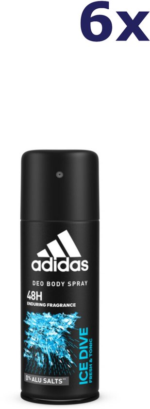 Adidas Deodorant spray Ice Dive 6 x 150 ml