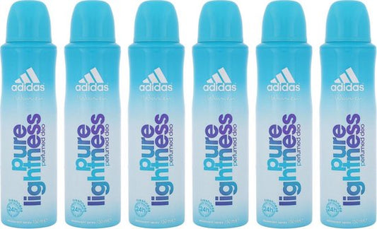 Adidas Women Pure Lightness Deodorant spray - 6 x 150 ml