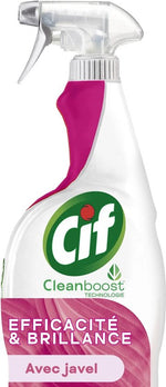 Cif 750ml efficiëntie & glans reiniger met bleekmiddel