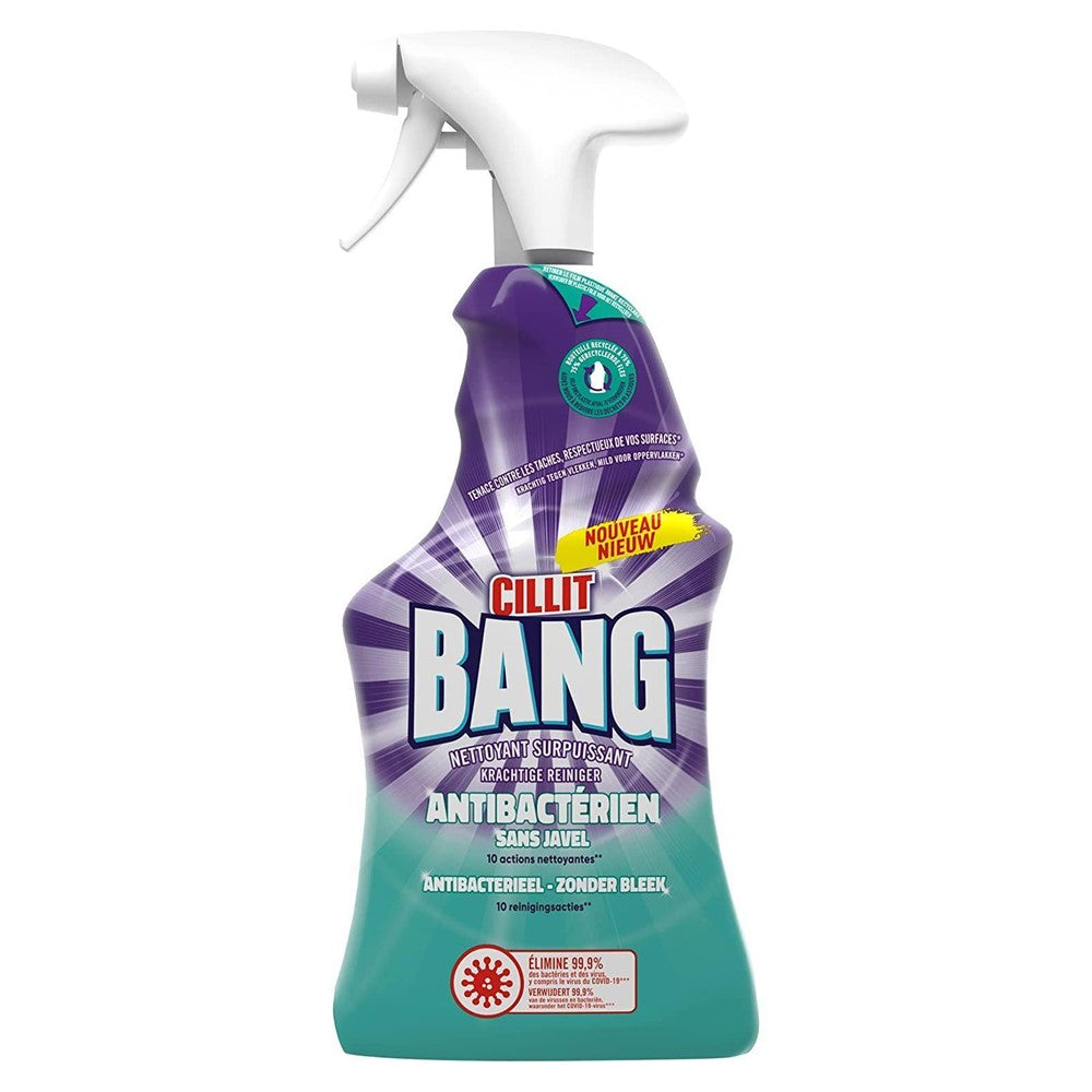 Cillit Bang - Allesreiniger - Spray - Antibacterial - Bleach Free - 750ml