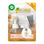 Air Wick Essential Oils - Elektrisch Luchtverfrisser - Navulling - Vanille et Caramel - 19ml