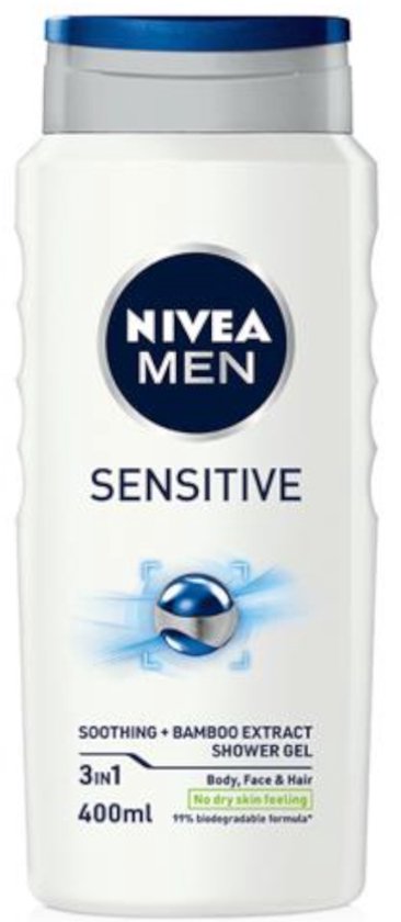 NIVEA Douchegel XL - Men Sensitive - 400 ml