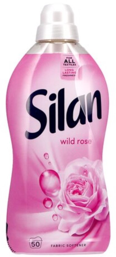 Silan Wasverzachter - 50sc1100ml - wilde roos