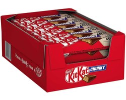 KitKat Chunky Chocolade Repen - 24 stuks x 40g