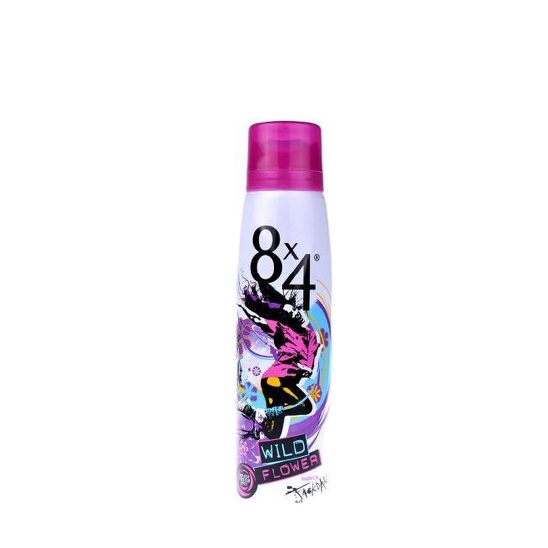 8x4 - Deodorant - Spray - Wild Flower - 150ml
