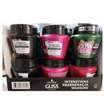 Gliss Kur - Display - Haarmasker - 4 Assortimenten - 12 Stuks