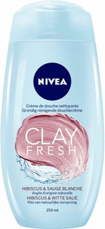 NIVEA Clay Fresh Douchegel Hibiscus en White Sage - 250 ml