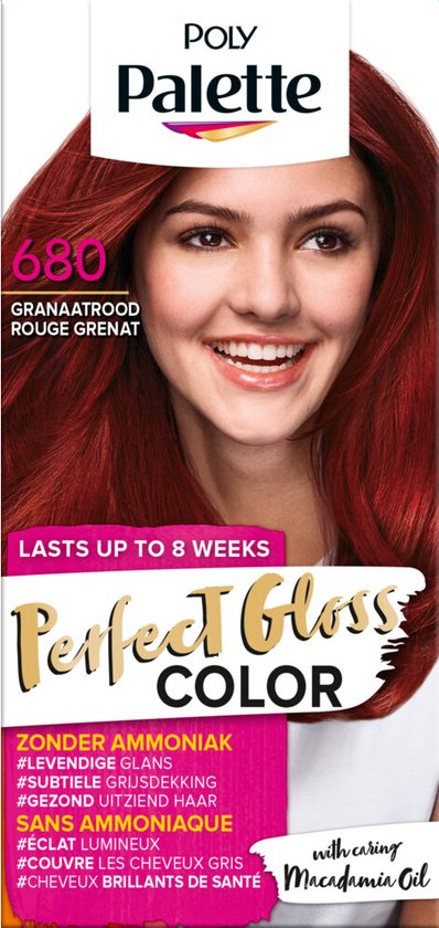 Schwarzkopf Poly Palette - Haarverf - 680 - Perfect Gloss Color - Granaatrood - 115ml