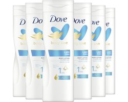 Dove Body Love Bodylotion - Light Care - 400 ml - Voordeelverpakking
