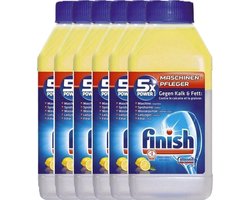 Finish Vaatwasmachinereiniger Citrus - 6 x 250ml - Voordeelverpakking