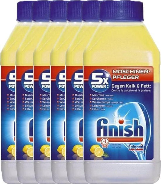 Finish Vaatwasmachinereiniger Citrus - 6 x 250ml - Voordeelverpakking