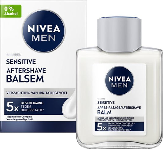 NIVEA MEN Sensitive Aftershave Balsem - Aftershave Balm - Alcoholvrij - 100ml