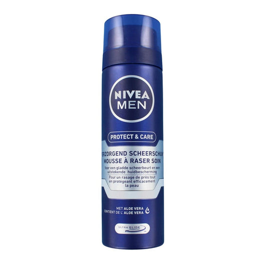 Nivea Men - Scheerschuim - Protect & Care - Aloe Vera - 200ml