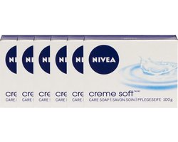 Nivea Handzeep Creme Soft - 6 x 100g - Voordeelverpakking