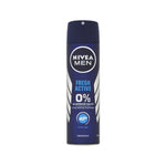 Nivea Men - Deodorant - Spray - Fresh Active - 0% Aluminium - 150ml
