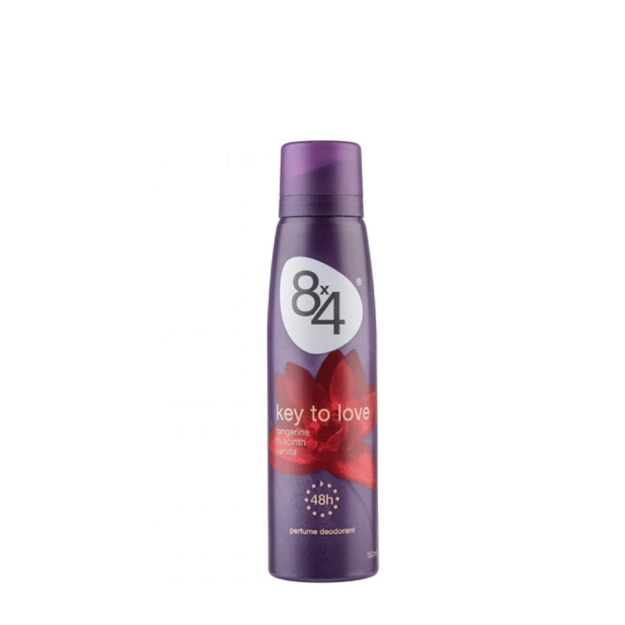 8x4 - Deodorant - Spray - Key To Love - 150ml