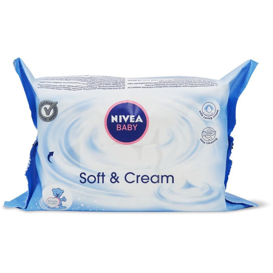 Nivea - Babydoekjes - Soft & Cream - 63st