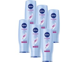NIVEA Diamond Gloss Conditioner - 200ml - 6 stuks