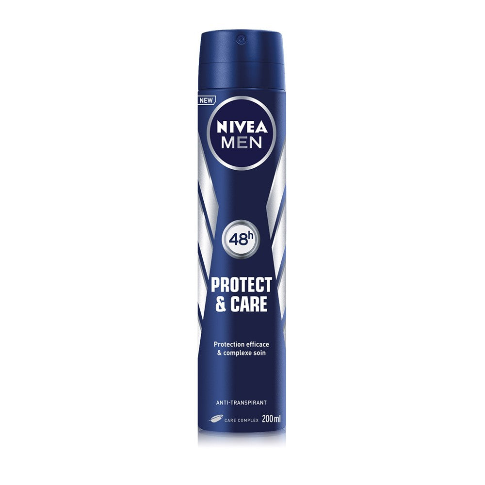Nivea Men - Deodorant - Spray - Care & Protect - 200ml