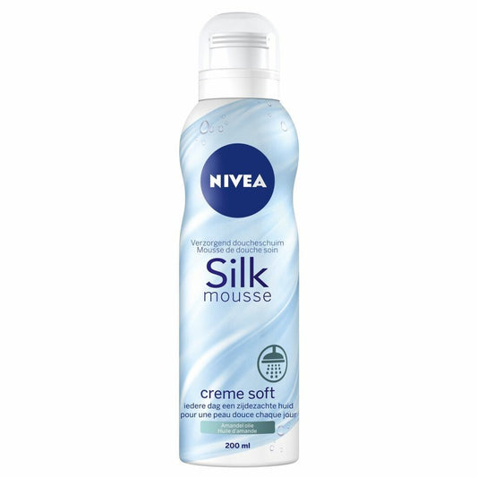 Nivea - Douchegel - Doucheschuim - Silk Mousse - Creme Soft - 200ml
