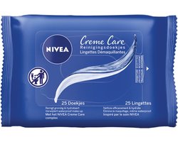 Nivea Reinigingsdoekjes Creme Care Voordeelverpakking 6 stuks x 25 doekjes