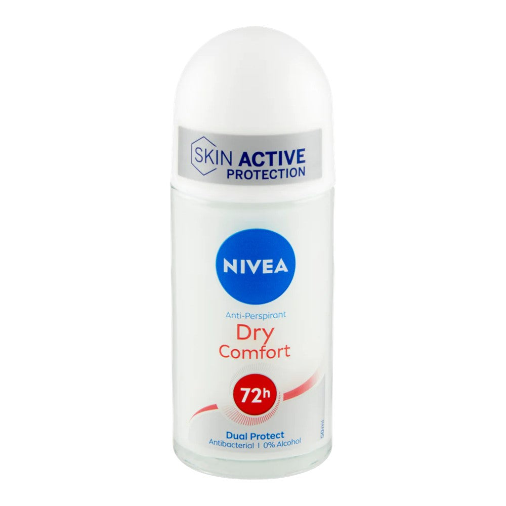 Nivea - Deodorant - Roller - Dry Comfort - Dual Protect - 50ml