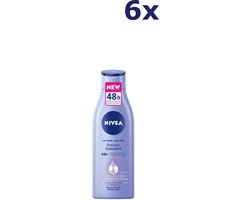 Nivea Silky Smooth Body Lotion - 6 x 250 ml (voor droge huid)