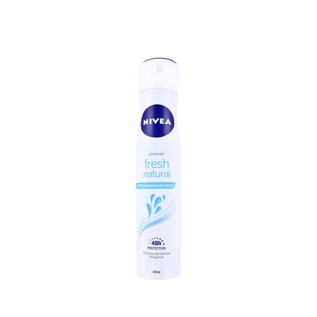 Nivea - Deodorant - Spray - Fresh Natural - %0 ACH - 200ml