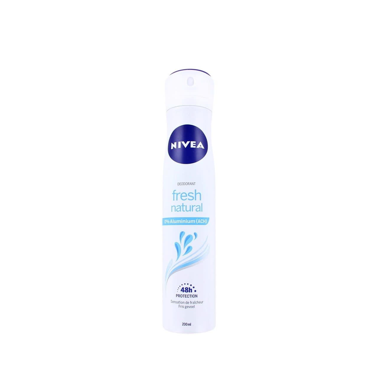 Nivea - Deodorant - Spray - Fresh Natural - %0 ACH - 200ml