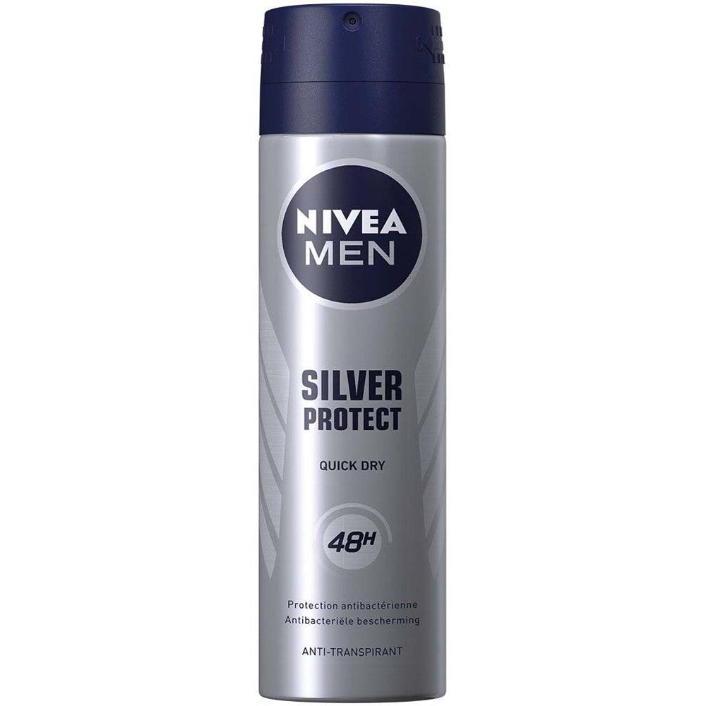 Nivea Men - Deodorant - Spray - Silver Protect - 150ml
