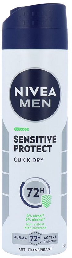 Nivea Men - Deodorant - Spray - Sensitive Protect - 150ml