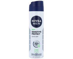 Nivea Men - Deodorant - Spray - Sensitive Protect - 150ml