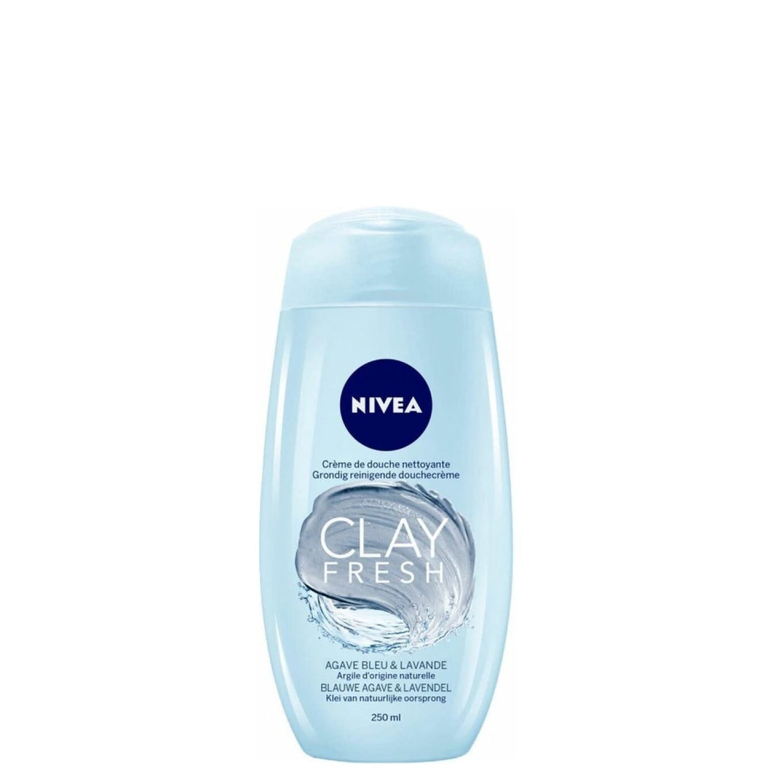 Nivea - Douchegel - Clay Fresh - Blauwe Agave & Lavendel - 250ml