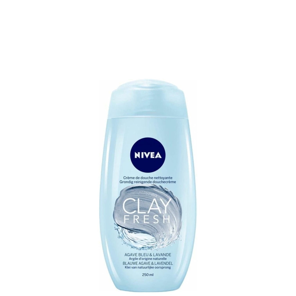 Nivea - Douchegel - Clay Fresh - Blauwe Agave & Lavendel - 250ml