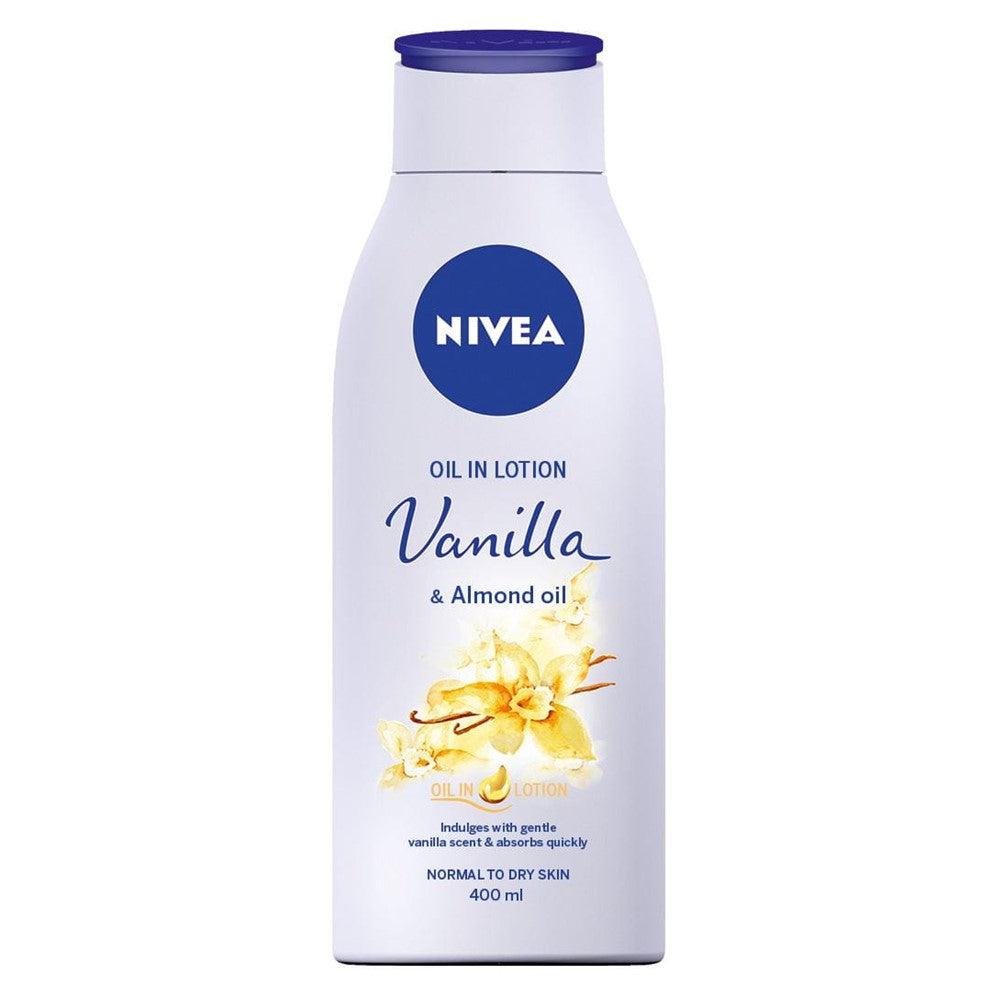 Nivea - Bodylotion - Oil in Lotion - Vanilla & Almond Oil - For Normal To Dry Skin - 400ml