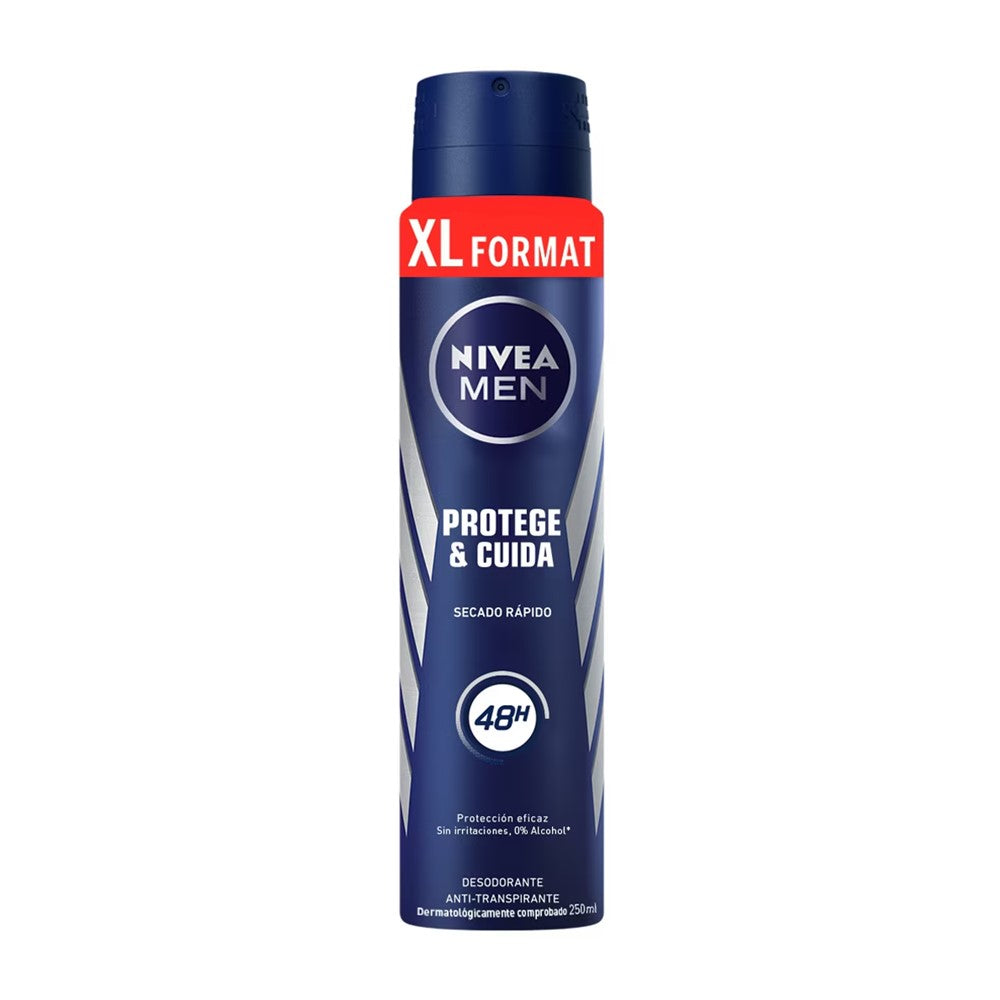 Nivea Men - Deodorant - Spray - Protect & Care - 250ml