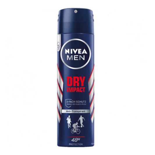 Nivea Men - Deodorant - Spray - Dry Impact - 150ml