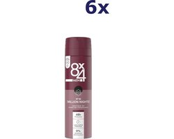 6x 8x4 Deospray Men - No.18 Millions Nights 150 ml