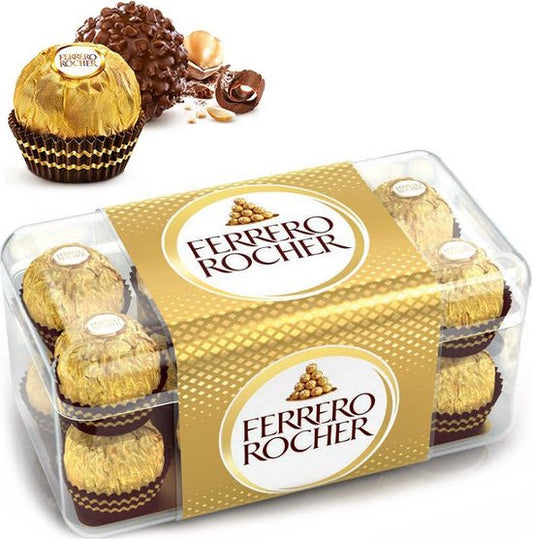 Ferrero Rocher GOLD Edition - 16 stuks - 200 gram kerst kerstchocolade