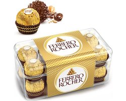 Ferrero Rocher GOLD Edition - 16 stuks - 200 gram kerst kerstchocolade