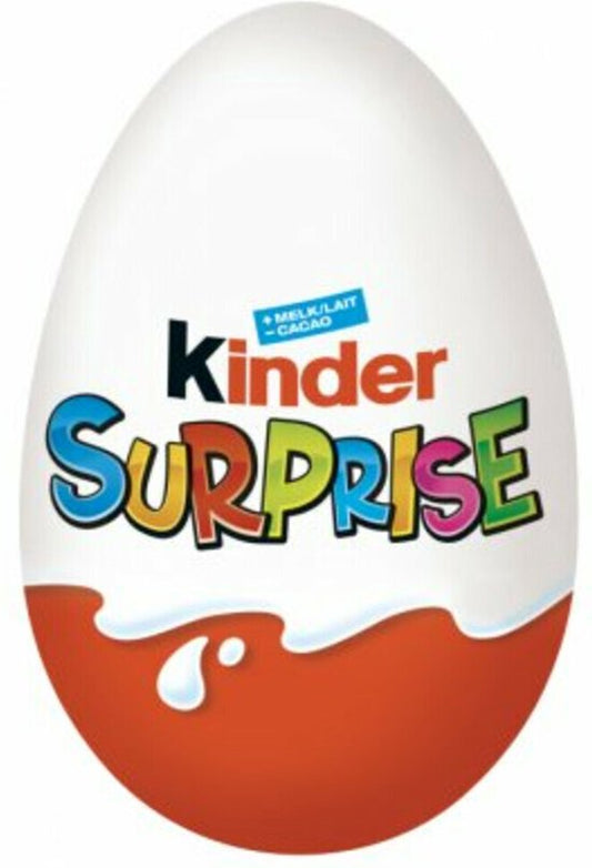 Kinder Surprise ei chocolade display doos - met speelgoed en figuur - 36 x 20 gram