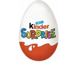 Kinder Surprise ei chocolade display doos - met speelgoed en figuur - 36 x 20 gram