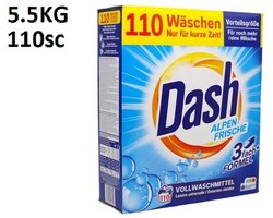Dash XXL PACK Alpenfris Universeel Waspoeder - 6 kg (100 Wasbeurten )