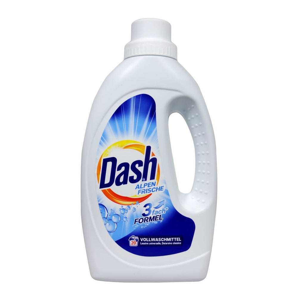 Dash - Wasmiddel - Vloeibaar - Alpen Frische - 20wb/1.1L