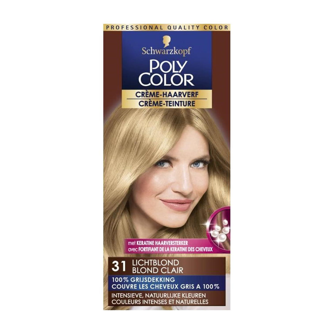 Poly Color - Haarverf - 31 - Natural Blond - 1 Stuk